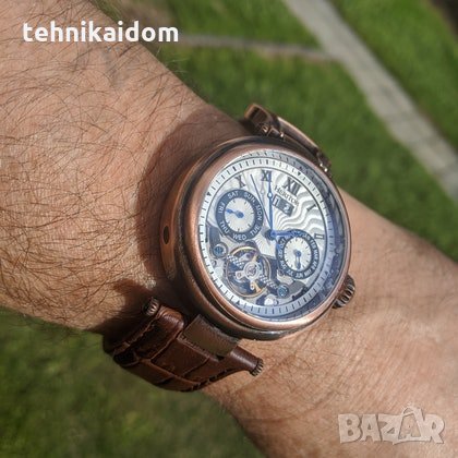 Мъжки ръчен механичен часовник Heritor Ganzi herhr3308 -50% , снимка 4 - Водоустойчиви - 30200023