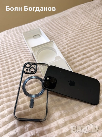  Apple iPhone 15 128GB в черен цвят. Батерията е на 91%., снимка 2 - Apple iPhone - 54250086