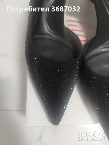 Черни обувки zara, снимка 2 - Дамски обувки на ток - 56484650