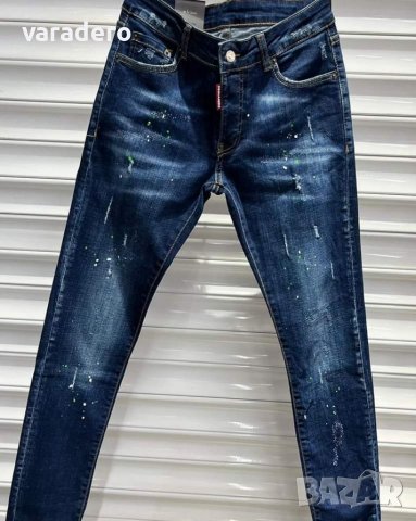 Мъжки дълги дънки висок клас Dsquared , снимка 3 - Дънки - 38502148