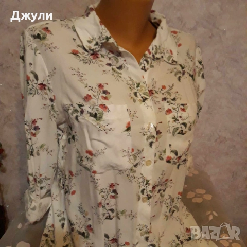 Ефирна Дамска Риза , снимка 6 - Ризи - 52416967