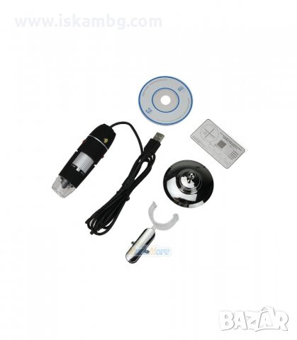 ДИГИТАЛЕН МИКРОСКОП С USB 1000X 8 LED HD КАМЕРА ALBERT - код 1134, снимка 2 - Друга електроника - 34054958
