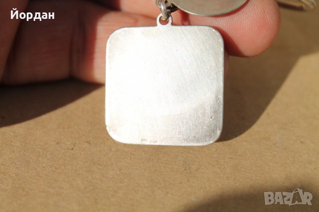 Сребърен ключодържател, снимка 4 - Други ценни предмети - 37990286