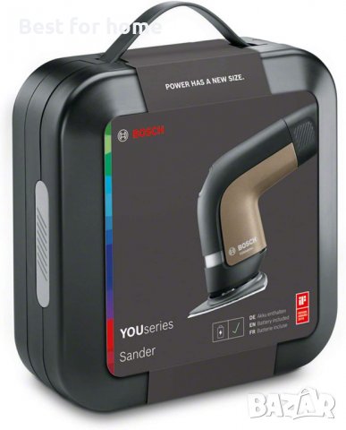Виброшлайф Bosch YOUseries Sander акумулаторен, снимка 11 - Други инструменти - 39545971