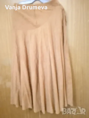 ефектна пола от Фин велур , снимка 5 - Поли - 47991571