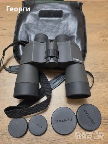 Винтидж японски бинокъл Asahi Pentax 10x50 PCF (6.5°)