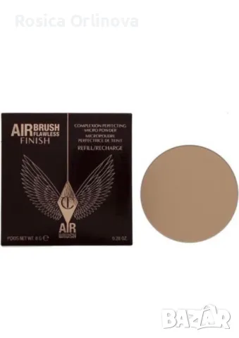 Charlotte Tilbury Airbrush Flawless Finish пудра - 2 Medium, снимка 1