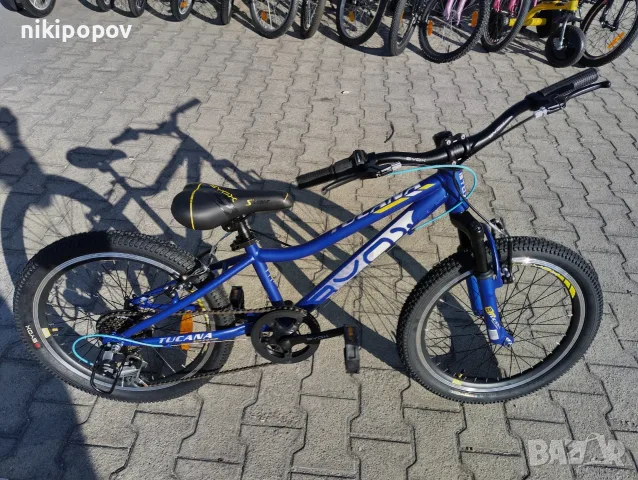 X Велосипед 20" TUCANA син, снимка 3 - Велосипеди - 56528816