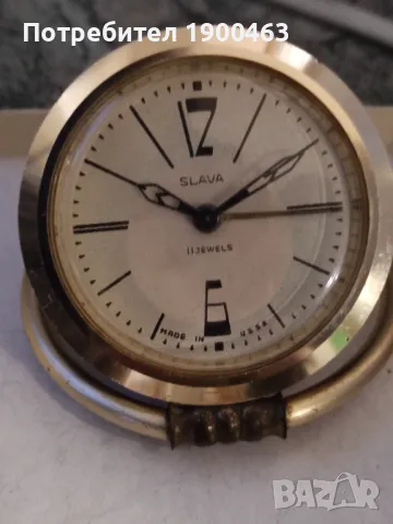 Слава.Будилник.Механичен.Профилактиран.СССР., снимка 8 - Други - 48156795