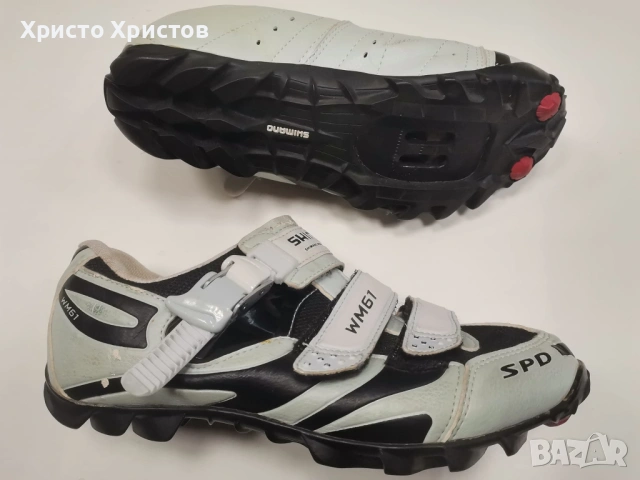 Обувки за колоездене/ шпайкове SHIMANO Размер 39 / Стелка 24.5 см. , снимка 3 - Велосипеди - 53209229