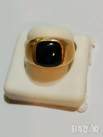 златен пръстен мъжки 52390, снимка 2 - Пръстени - 23660863