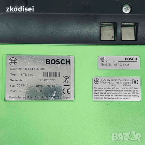 Диагностика Bosch KTS 340, снимка 3 - Други инструменти - 51793135