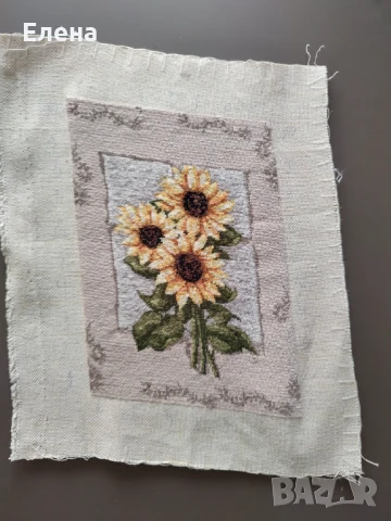 Гоблен "Слънчогледи", снимка 3 - Гоблени - 50810504