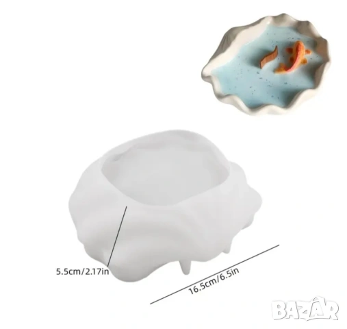 Молд раковина 16,5 см, снимка 4 - Форми - 54343698