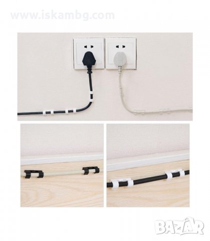 САМОЗАЛЕПВАЩ СЕ ДЪРЖАЧ ЗА КАБЕЛ - код 3147, снимка 4 - Други - 33889369