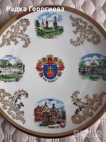 Стенна чиния, снимка 2 - Декорация за дома - 51415927