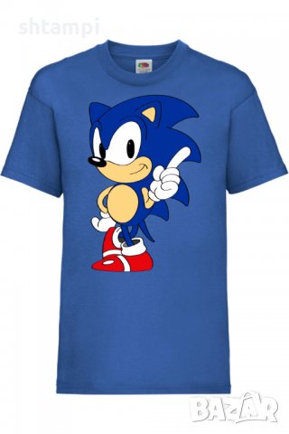 Детска тениска Sonic 006,Соник,Игра,Изненада,Подарък,Празник,Повод, снимка 7 - Детски тениски и потници - 37435244