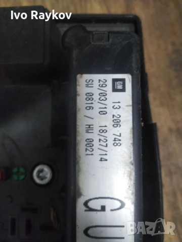Бушонно табло OPEL ZAFIRA B , 13206748 GU, 13 206 748, 5DK 008 668-48, HELLA 743381, снимка 4 - Части - 50997981