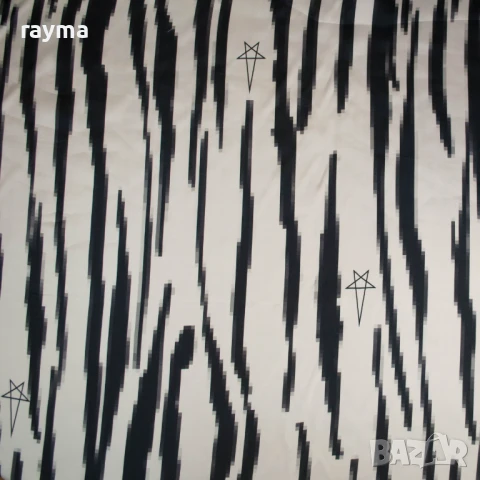 Плат Rick Owens вискоза принт зебра, снимка 6 - Панталони - 51138430