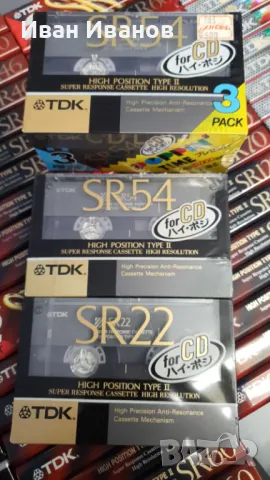 TDK SR аудиокасети / Japan / позиция II / хром / нови, снимка 1