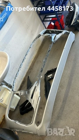 Audi Q6 e-tron предна броня, снимка 2 - Части - 51407638