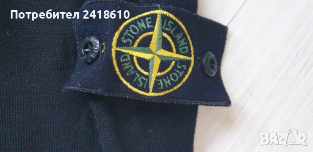 Stone Island  Wool Mens Size XL - 2 XL  ОРИГИНАЛ! Мъжки Пуловер!, снимка 2 - Пуловери - 52266410