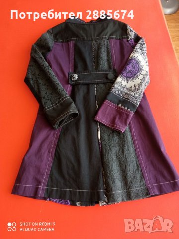 Елеганто манто CACHE&CACHE, снимка 2 - Палта, манта - 32049046