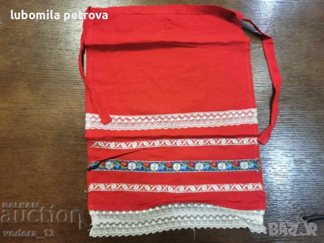 народна носия-детска престилка