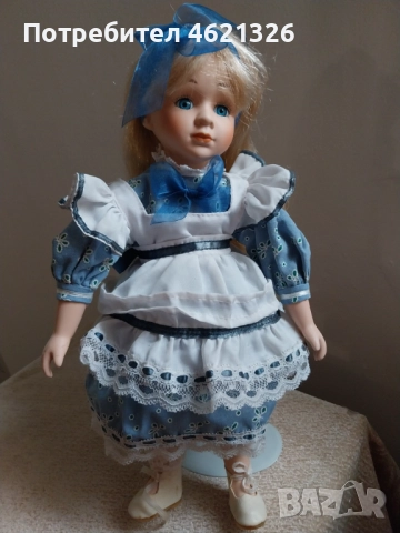 Красива порцеланова кукла  от Alberon Collection нова, снимка 8 - Колекции - 52032005