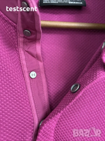 Пуловер Under Armour Golf Cold Gear Pullover Snap Loose XL UA тип голф, снимка 4 - Блузи - 53955252