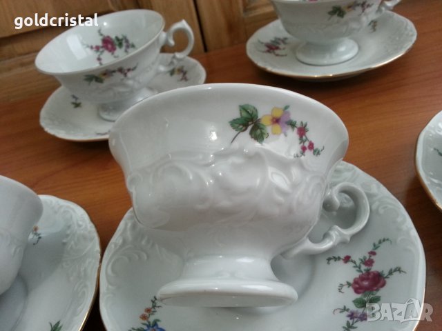Полски порцелан чаши за чай, снимка 1 - Антикварни и старинни предмети - 36905939