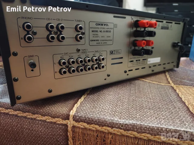 ⭐⭐⭐ Onkyo Integra A-8650 Качествен Стерео Усилвател , снимка 6 - Ресийвъри, усилватели, смесителни пултове - 55967720