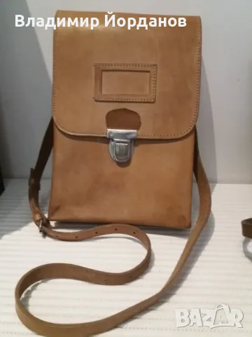 офицерска полева чанта от телешка кожа, снимка 2 - Други ценни предмети - 48882554