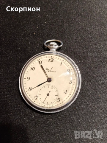 Джобен часовник - Молния - СССР - Рядък - Промоция, снимка 8 - Джобни - 48835206