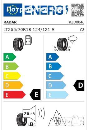 Гуми RADAR АТ, снимка 6 - Гуми и джанти - 51072154