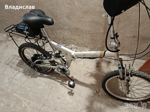 Продавам електрически велосипед 