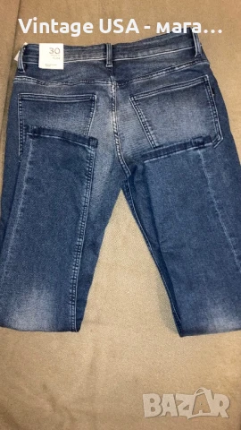 Неносени / нови мъжки slim дънки от Reserved - 30/32, снимка 3 - Дънки - 50677611