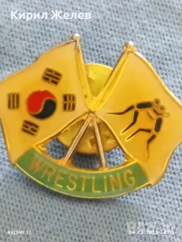 Рядка значка ЮЖНА КОРЕЯ БОРБА перфектно състояние за КОЛЕКЦИОНЕРИ 35381, снимка 5 - Колекции - 50807856