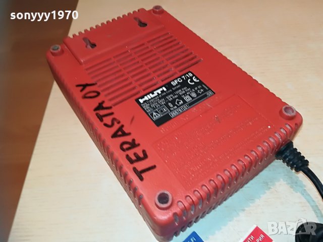 hilti sfc 7/18 7.2-18v/5a-battery charger-внос швеицария, снимка 18 - Винтоверти - 29592602