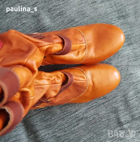 Четири чифта пролетно - есенни ботуши тип боти / Гърция , снимка 14 - Дамски ботуши - 49400677