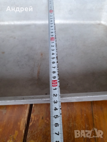 Стара алуминиева тава,тепсия #19, снимка 6 - Други ценни предмети - 52298152