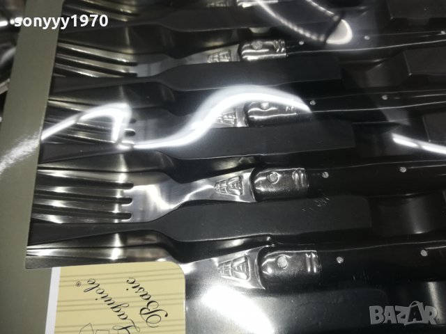 lou laguiole 6бр BLACK-вилици 2502211323, снимка 12 - Колекции - 31950513