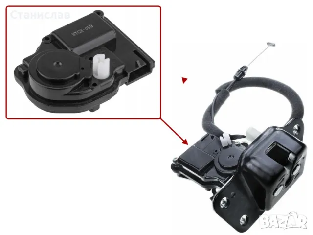 Jeep Cherokee / Liberty KK Мотор за брава на багажник, снимка 4 - Части - 50286231