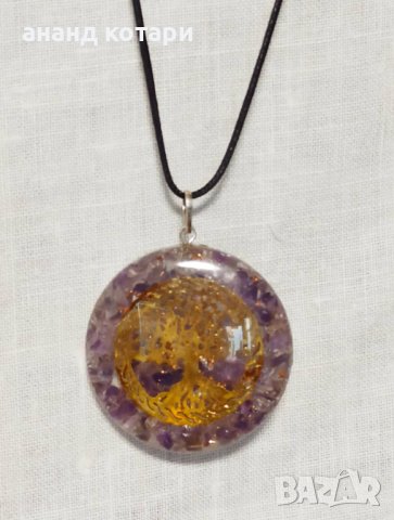 Оргонит – медальон, снимка 5 - Колиета, медальони, синджири - 31107138