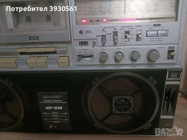 Касетофон sharp gf 515 , снимка 2 - Запалки - 52526772