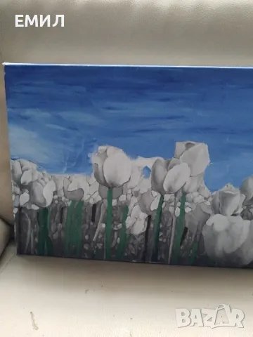 картина на платно маслена, снимка 3 - Картини - 49708439