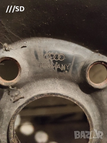 Железни джанти / AUDI , снимка 3 - Гуми и джанти - 53063458