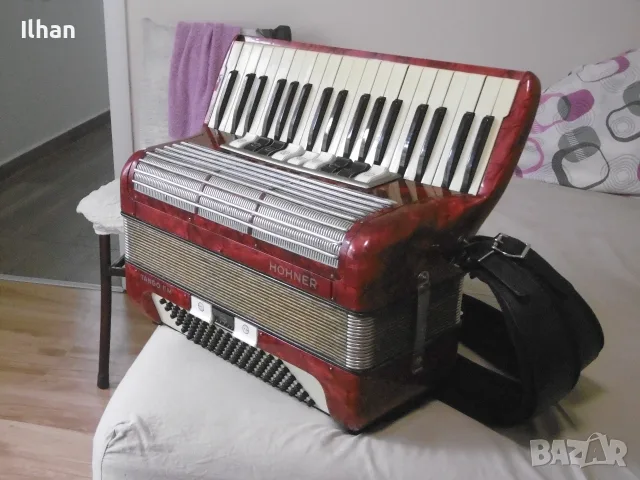 HOHNER 96  BASS  BEZ   KOLANI   , снимка 4 - Акордеони - 55704114