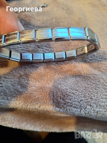 Продавам две оригинални гривни на Pandora и Nomination , снимка 6 - Гривни - 53070840