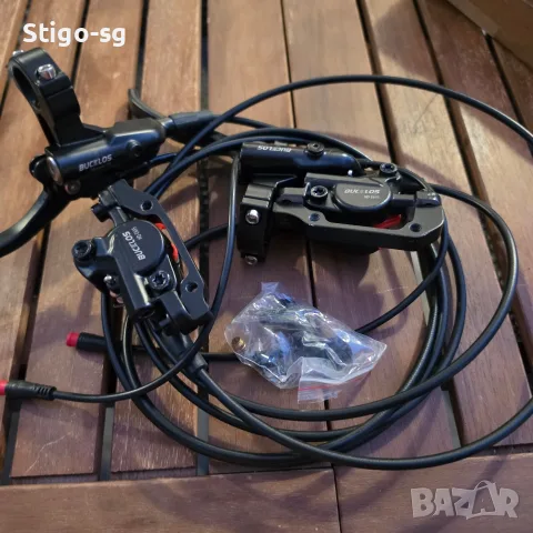 Хидравлични спирачки BUCKLOS HD-E435 (Предна + Задна) за Е-Bike / Тротинетка – НОВИ , снимка 6 - Детски велосипеди, триколки и коли - 55943530
